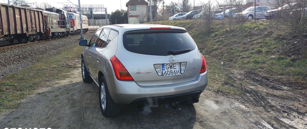 Nissan Murano cena 11500 przebieg: 179300, rok produkcji 2003 z Sopot małe 211